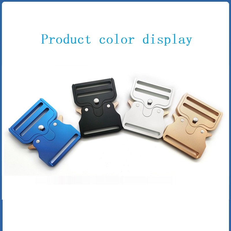 Aviation aluminum buckle tactical belt adjustment buckle apparel bag accessories