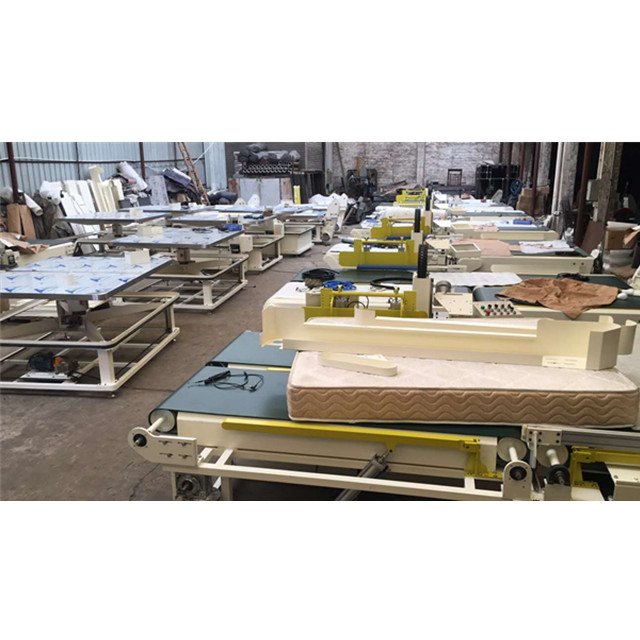 WB-4A Factory Automatic Mattress Tape Edge Machine Mattress Edge Sewing Machine with Double Lifting Chain Stitch Singer Head