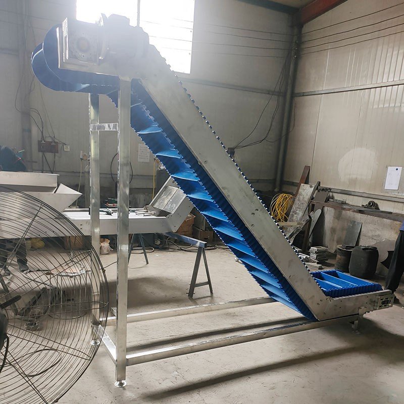 Food Industry Belt Conveyor Feeder with Rubber Stainless Steel Bucket Dosing Unit Core Components Motor for Mining Application