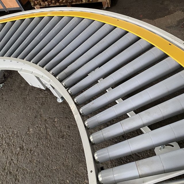 ODM OEM Curved roller conveyor 90 degree 180 degree turning roller conveyor