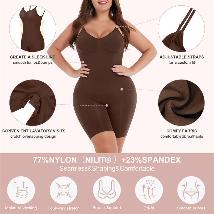 HEXIN Hot Sale 5XL plus size backless bodysuit slimming shapewear thong tummy control seamless shapewear