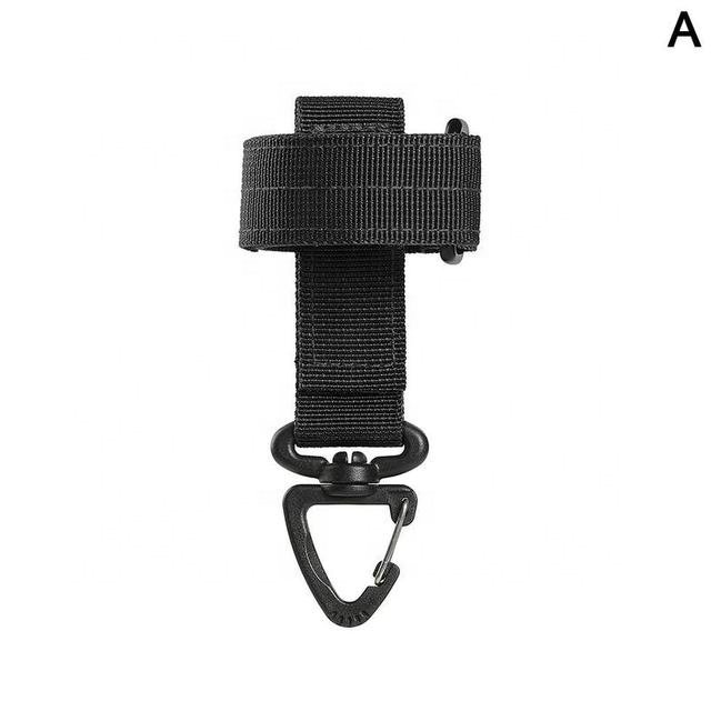 Multifunctional Hiking Hook Outdoor Trekking Tactical Gloves Climbing Rope Storage Metal Buckle Camping Hanging Buckle Holder