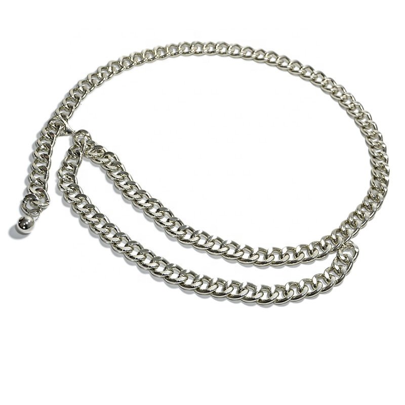 Factory directly sale gold waist chain belt for women dress