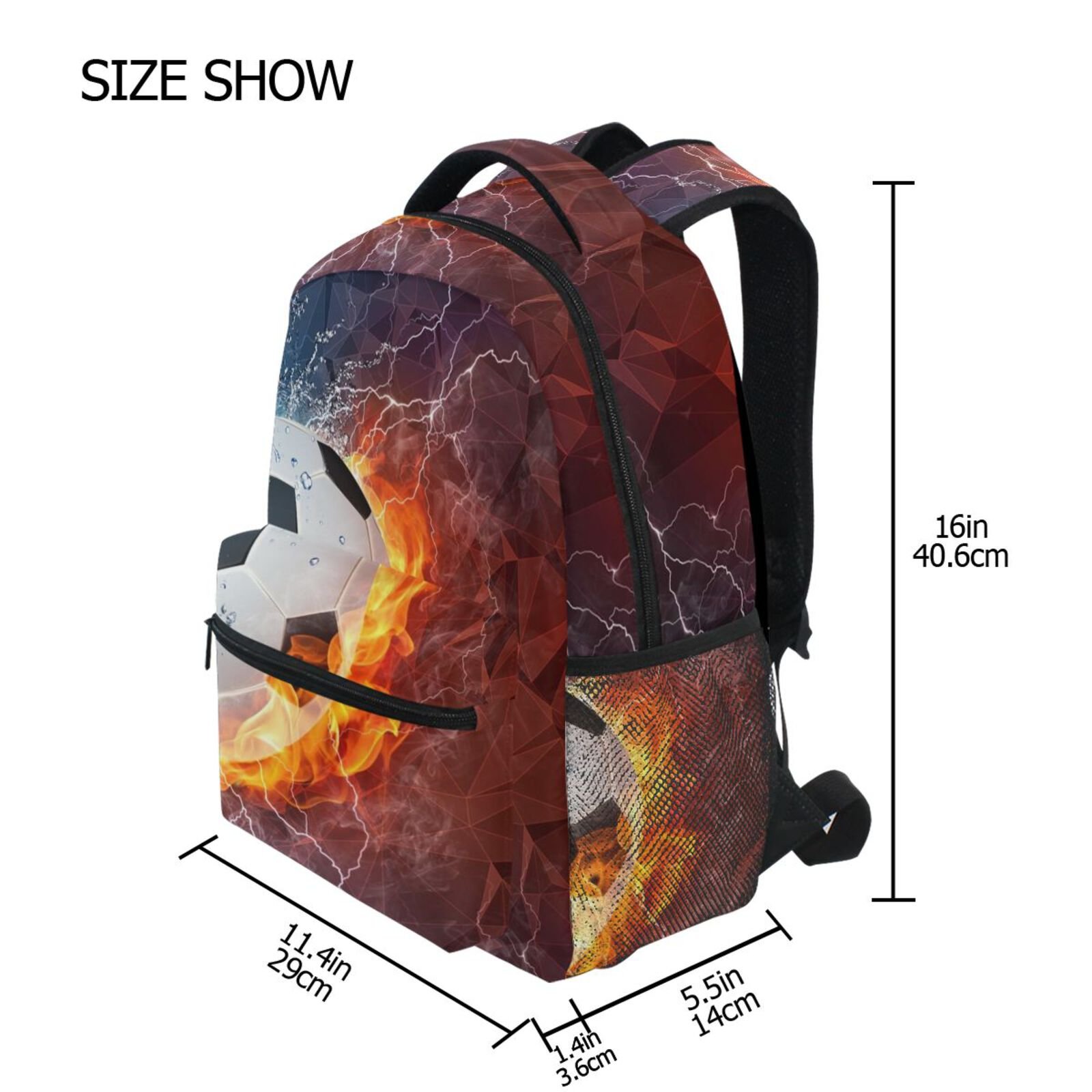 Factory Wholesale Water Resistant Lightweight Sport Bags Basketball Volleyball Soccer Backpack