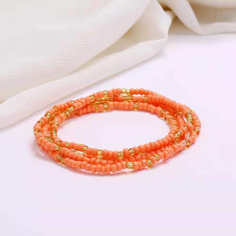 wholesale Bohemian Style Belly chain Body Jewelry Colorful Bead Waist Chain For Women