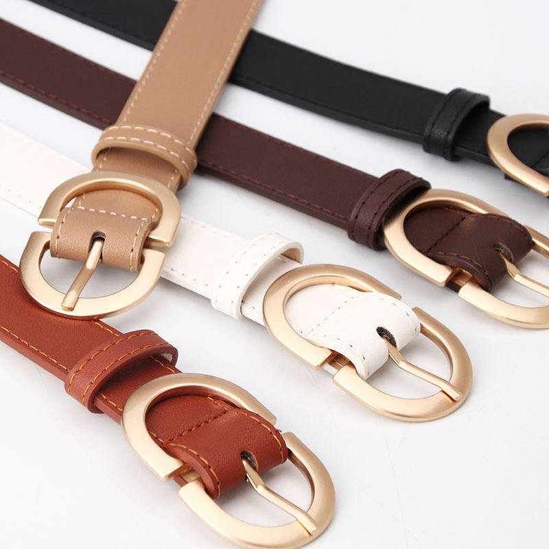 New Arrival Vintage Women Belts Colorful Fashion Women Pu Leather Belts For Women