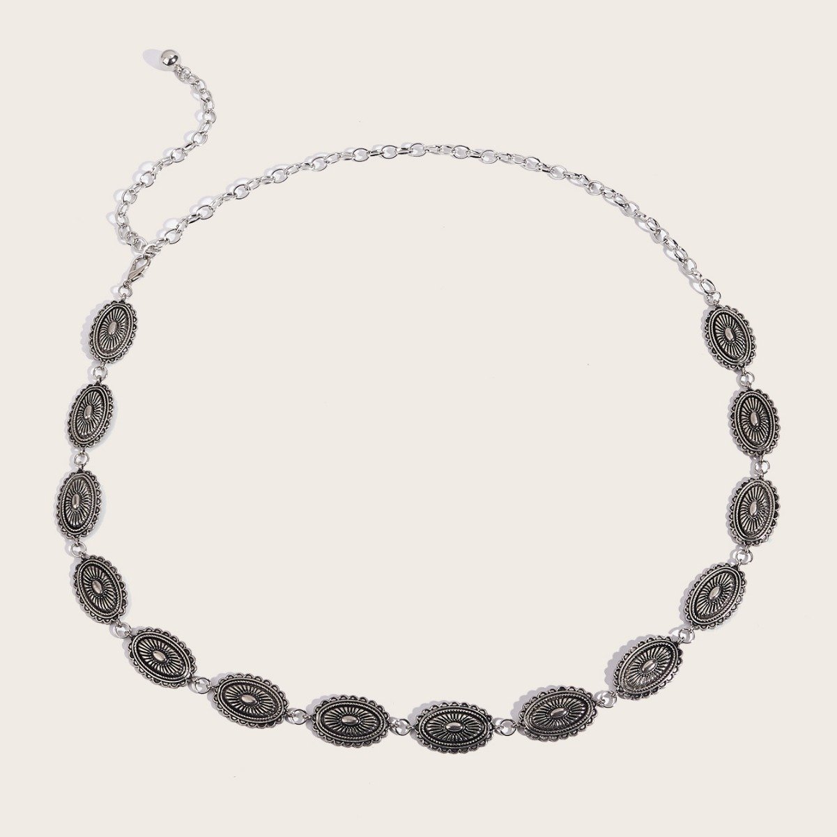Hoodie Waist Chain Jewelry Custom Beach Waterproof Demon Eye Belt Chain Stainless Steel Metal Ladies Tennis Waist Chain