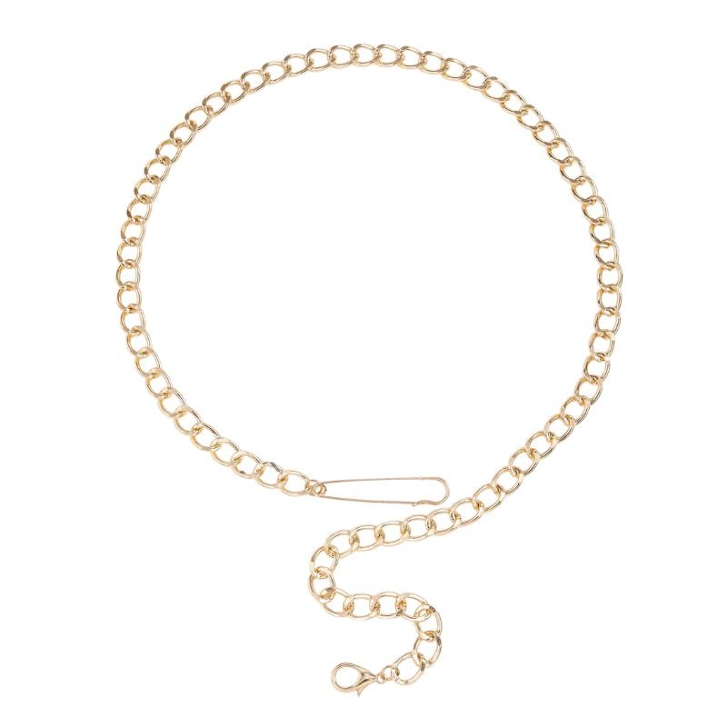 Women's Body Chain Gold Waist Chain with Dresses Personalized Collection Waist Pants Chain