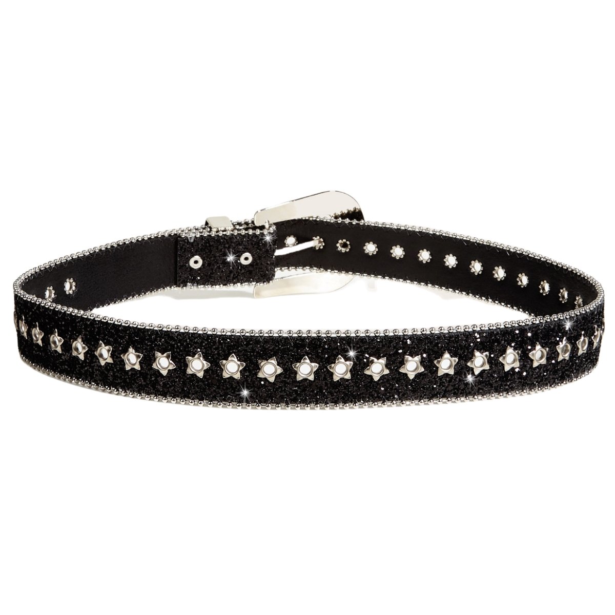 Diamond belt women's jeans wide waistband Punk Trend Personalized Belt Wholesale Acrylic sequin rivet waist chain