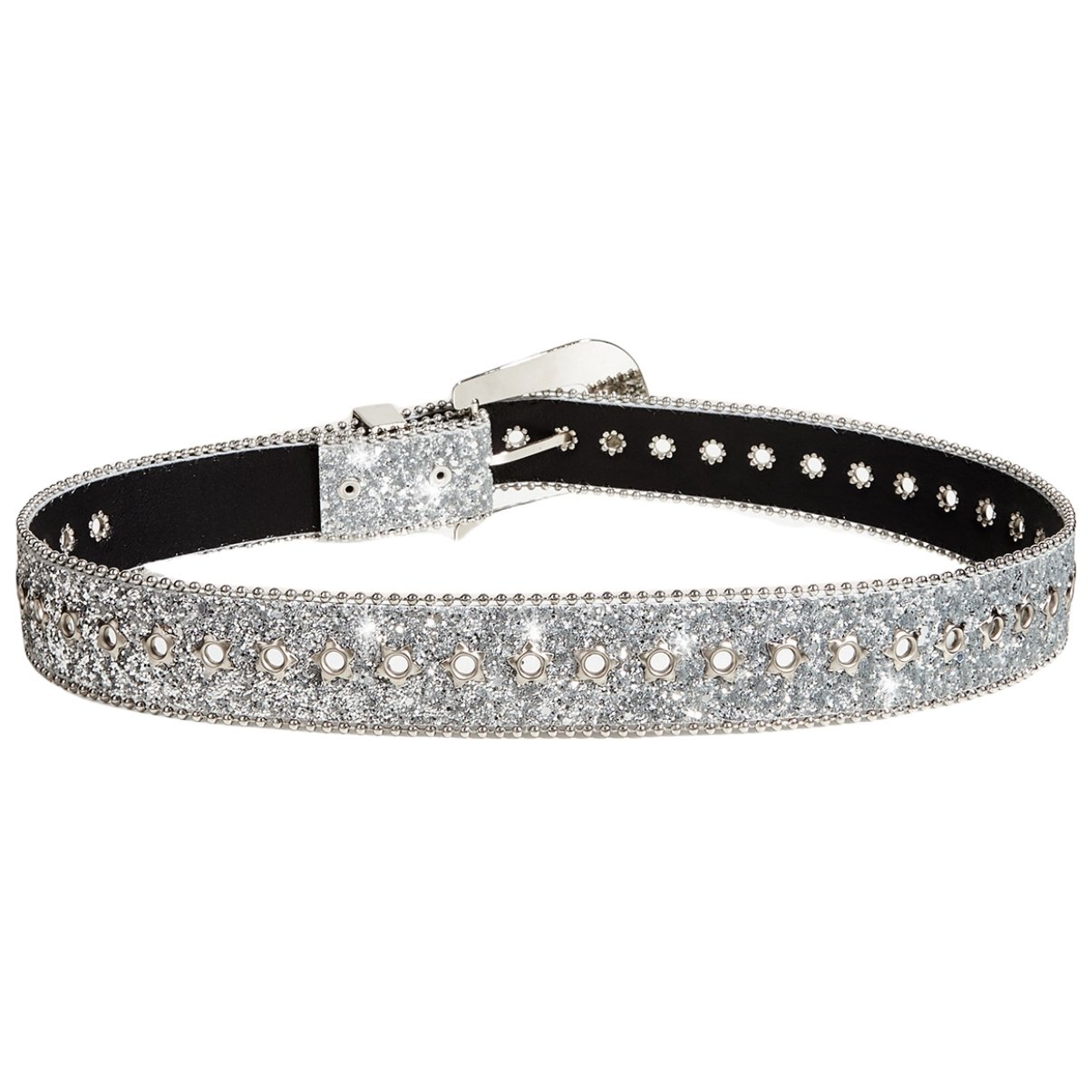 Diamond belt women's jeans wide waistband Punk Trend Personalized Belt Wholesale Acrylic sequin rivet waist chain