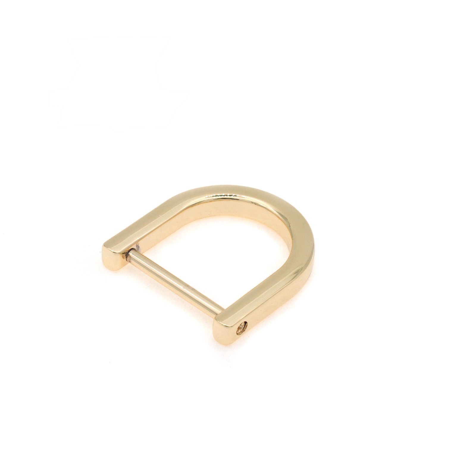 Wholesale Different Size Nickel Plated High Quality Custom Logo Metal Hardware D Ring for Handbag