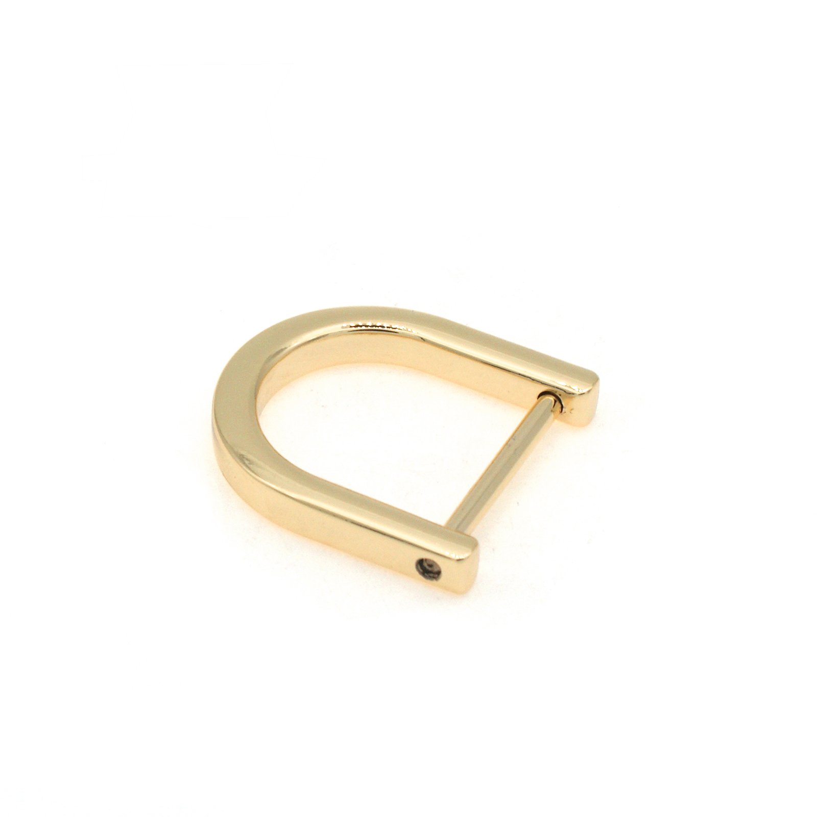 Wholesale Different Size Nickel Plated High Quality Custom Logo Metal Hardware D Ring for Handbag