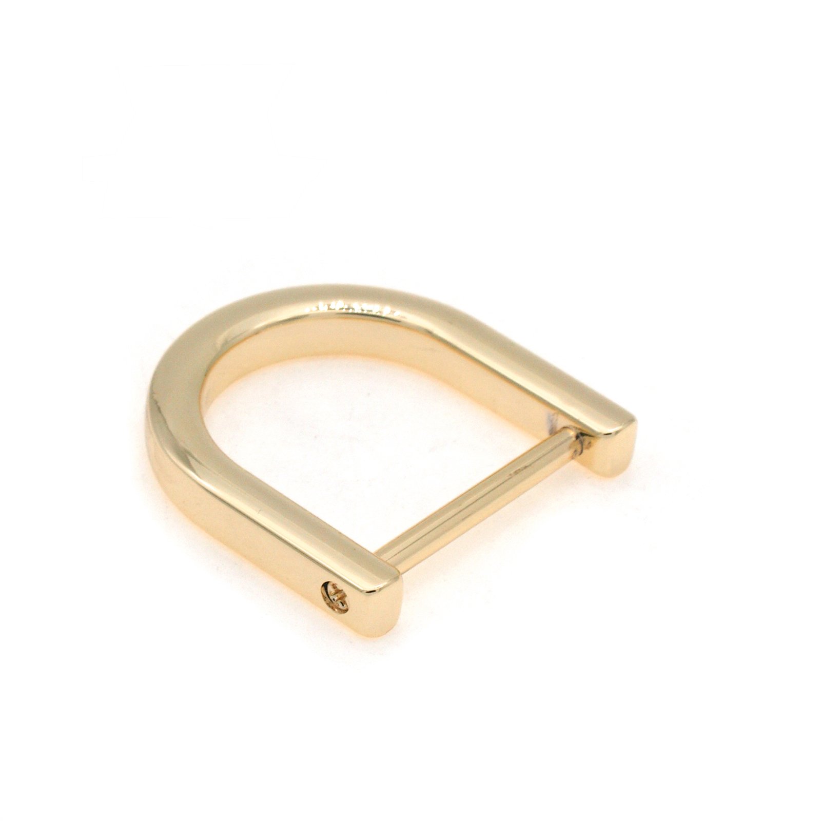 Wholesale Different Size Nickel Plated High Quality Custom Logo Metal Hardware D Ring for Handbag