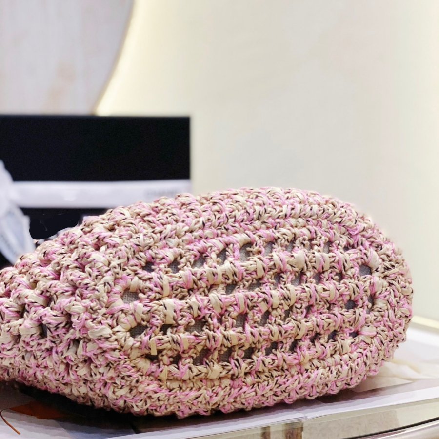 12A high quality woven chain beach bag crossbody bag handbag shoulder bag pure hand-made imported real belt original box
