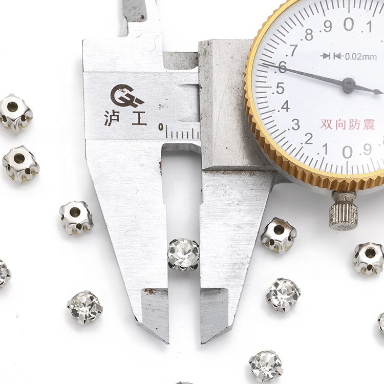 Global supply chain 6mm single claw Diy garment shoe belt accessories crystal rhinestone claw
