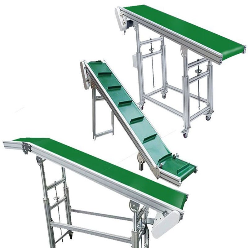 Customized Food Grade Conveyor Belt System For Cases Conveyor Belt For Anti Manure Removal System
