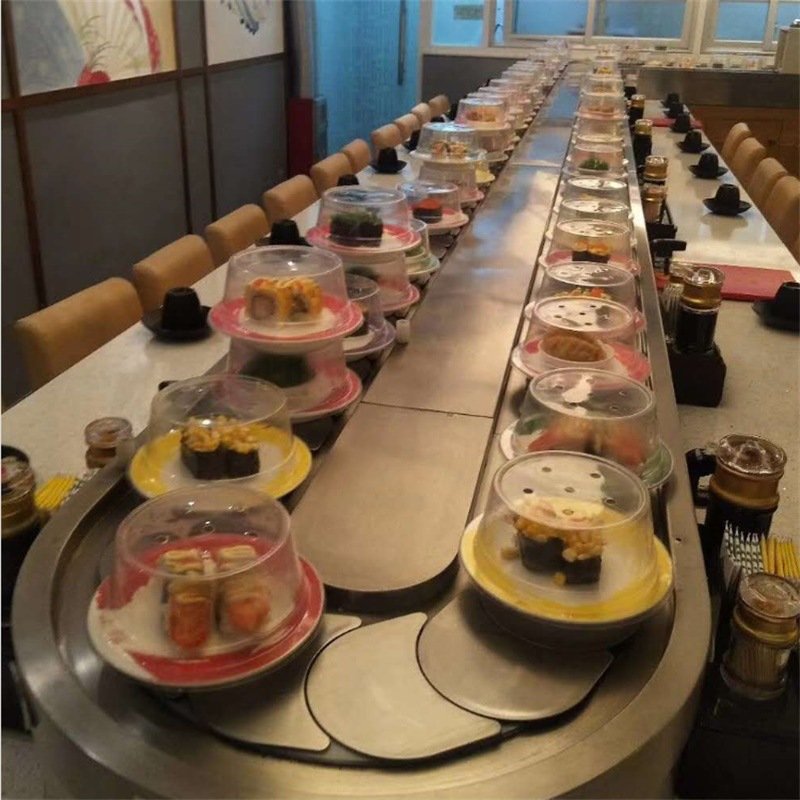 DongLong High quality sushi small hot pot stainless steel conveyor chain