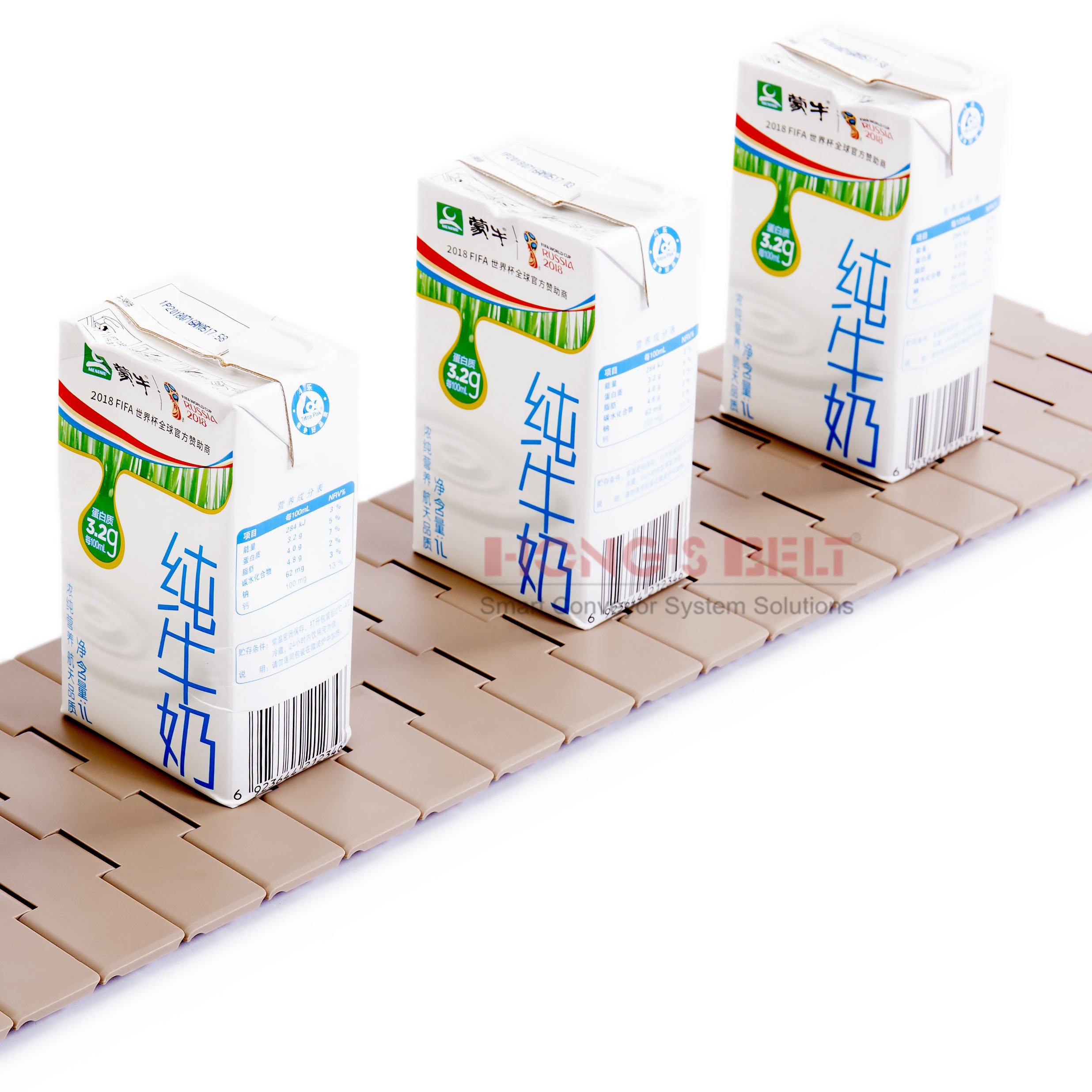 Hongsbelt HS-821-K750 Factory direct sale Beverage bottle conveyor plastic chain plastic chain for conveyor