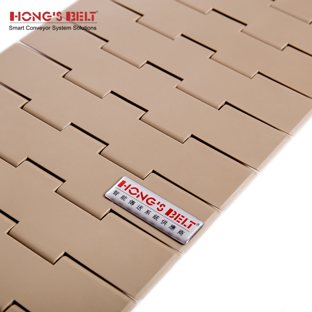 Hongsbelt HS-821-K750 Factory direct sale Beverage bottle conveyor plastic chain plastic chain for conveyor