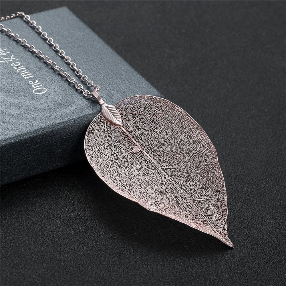 18K Gold Fashion Jewelry Sets Leaf Pendant Moon Star Fine Jewelry Necklaces Charm Minimalist Fine Jewelry Earrings Necklaces