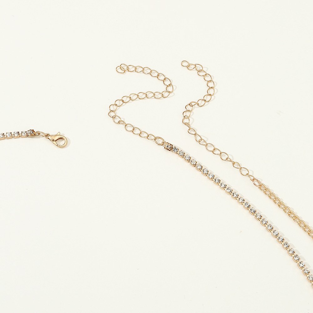 Metal Shell Waist Chain Rhinestones Charm Waist Chain Summer Trendy Waist Chain Set Women