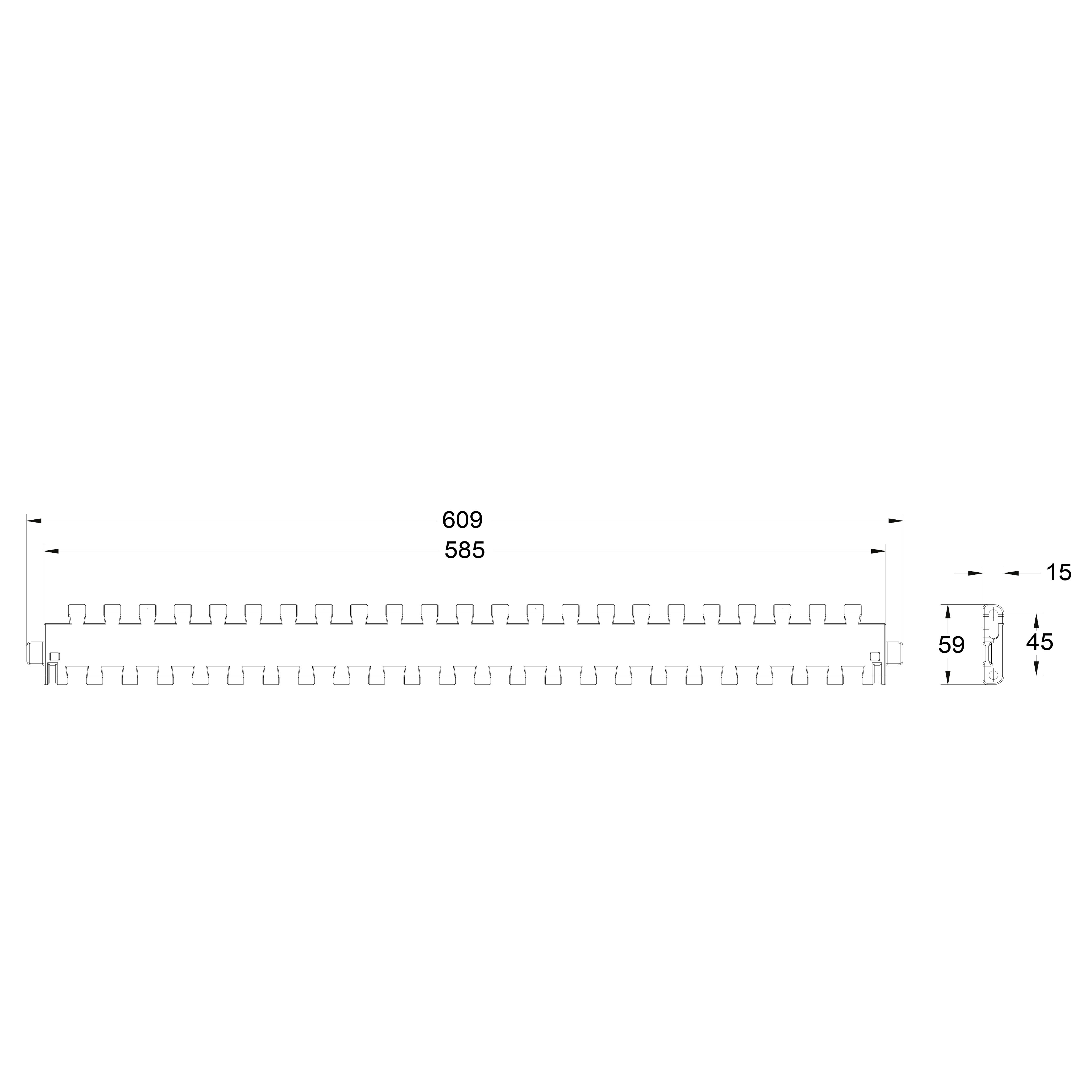 Fast Delivery MF2 CP 5 ZG POM Belt Conveyor Heavy Duty Plain Straight with Screw Discharge Chemical Resistant Food Processing