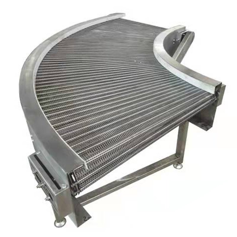 Durable 304 316 Stainless Steel Chain Mesh Conveyor Belt For Food Industries