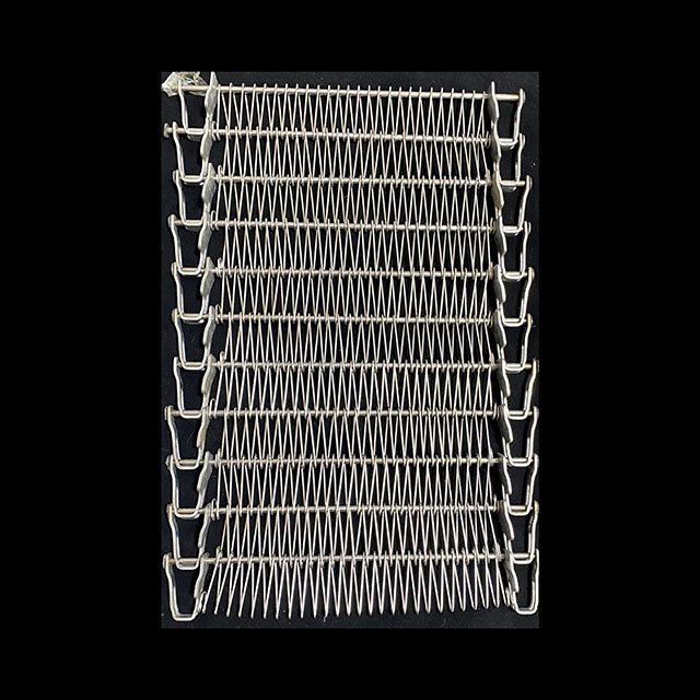 Food Industrial sus304 Metal Stainless Steel Spiral Dryer Wire Tunnel Feezer Mesh Cooling Tower Conveyor Belt for iqf