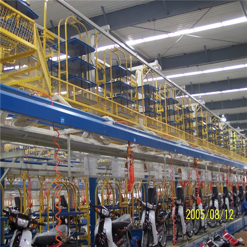 Hot Sale Automated Conveyor Belt Machine Enclosed Track Overhead Conveyor