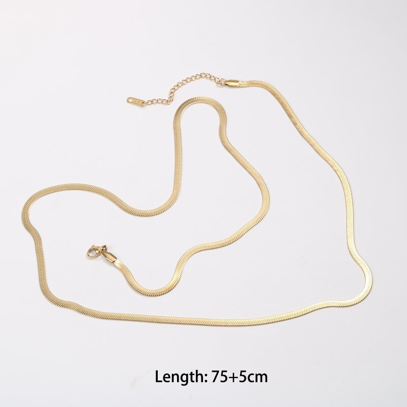 Boho Jewelry Gold Plated Accessories Stainless Steel Snake Chain Belly Chain Body Waist Jewelry Sexy Body Chain for Women