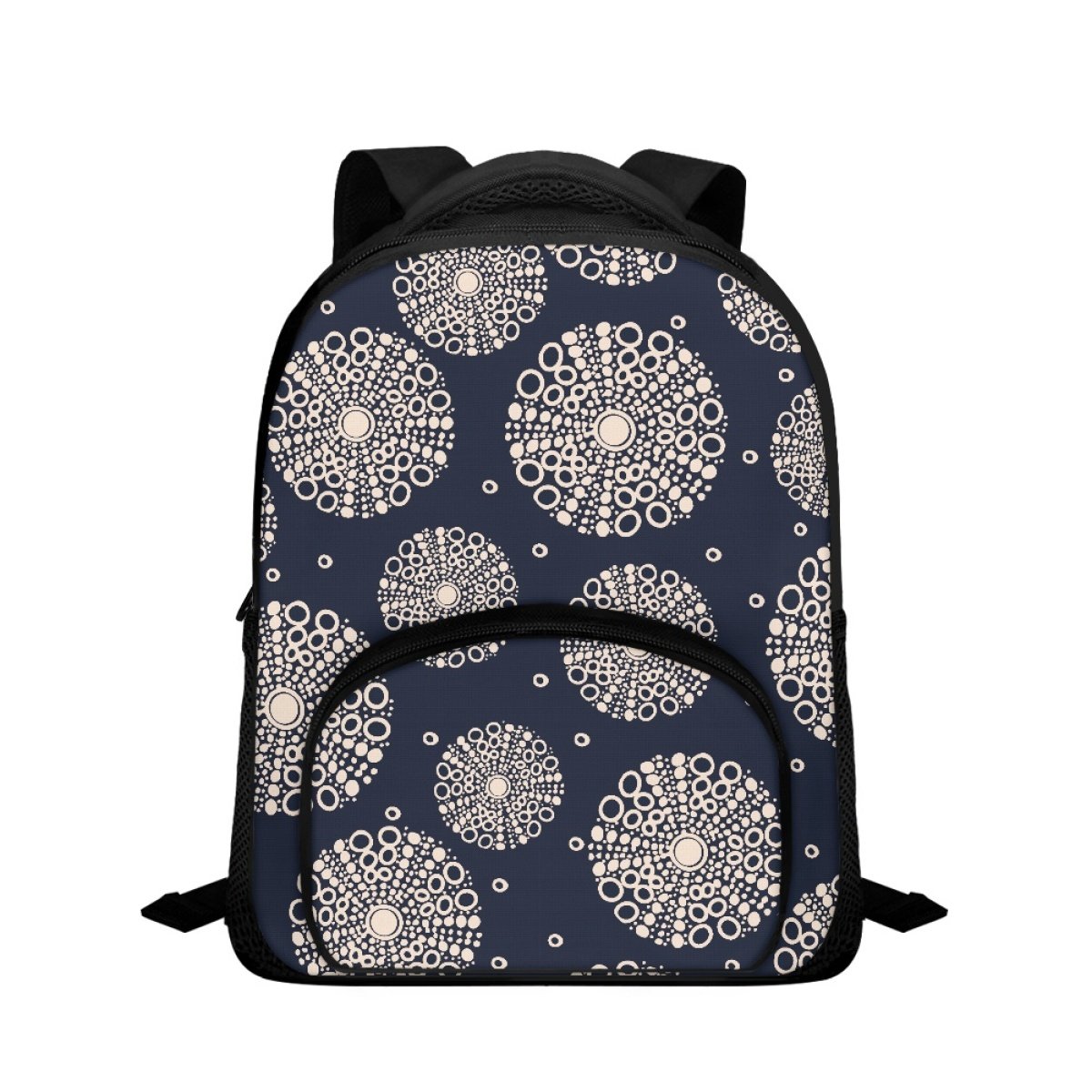 Wholesale Custom Island Fashion Hawaiian Sea Urchin Prints High Quality Fashionable 12 Inch Children's Backpack Print On Demand