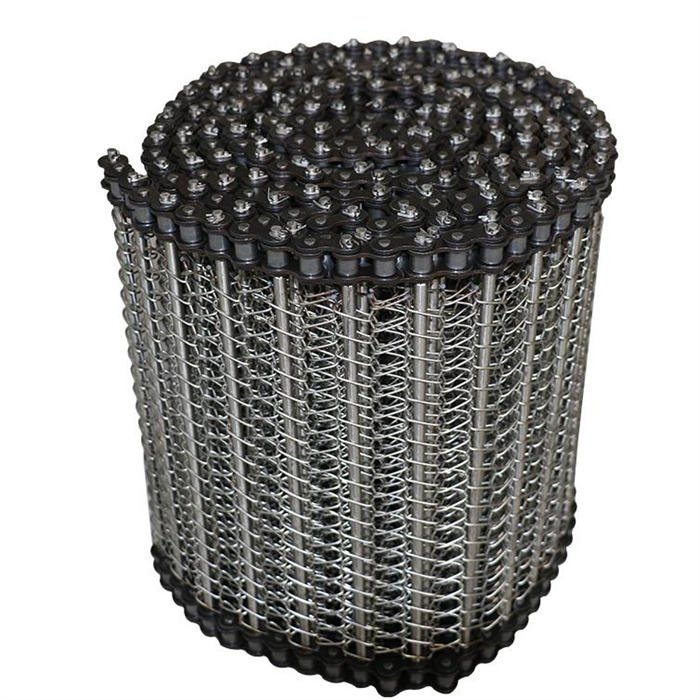 304 AISI Stainless Steel Flat Wire Conveyor Belt ss conveyor belt