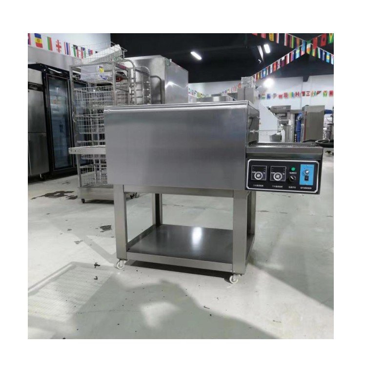 High Efficiency Baking 12 inches impingement pizza conveyor oven for pizza with chain conveyor