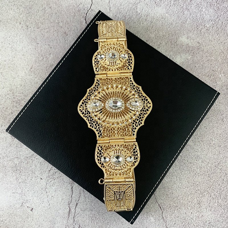 Summer Fashion Wedding Metal Belt Women's Holiday Party Essential Body Jewelry Gold Waist Chain