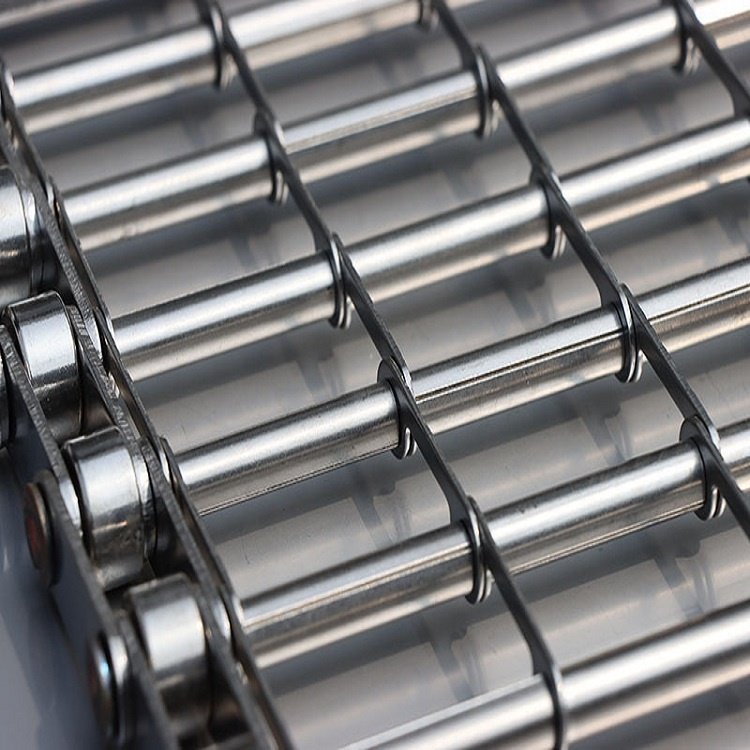 Stainless steel supported chain conveyor belt high temperature resistant tunnel furnace egg duck egg through rod conveyor belt