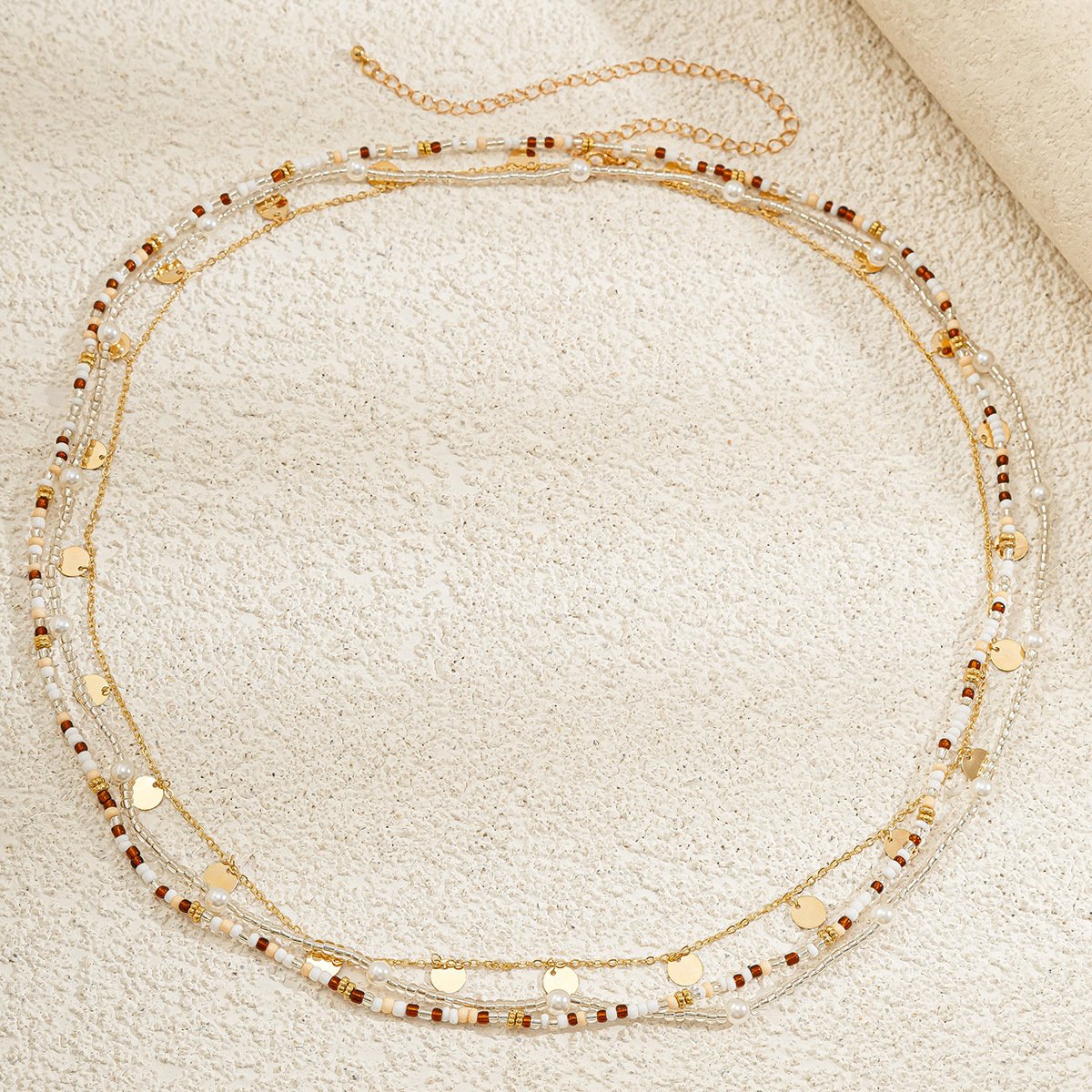 3 Pcs/Set Bohemian Layered Colorful Beaded Belly Waist Chain for Women Sexy Summer Beach Bikini Seed Beads Belt Body Chain Gifts