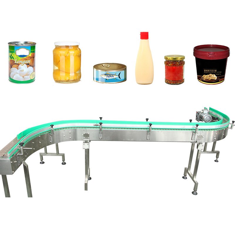 Customized Stainless steel Table Top Chain Conveyor Belt System from China Manufacturer