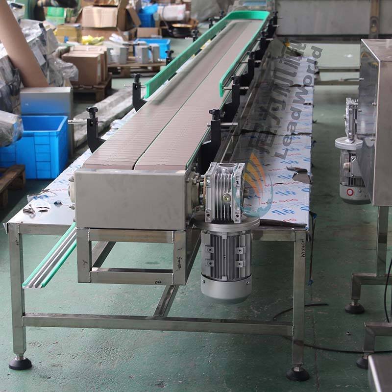 Customized Stainless steel Table Top Chain Conveyor Belt System from China Manufacturer