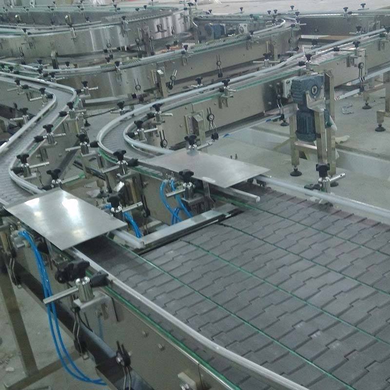 Customized Stainless steel Table Top Chain Conveyor Belt System from China Manufacturer