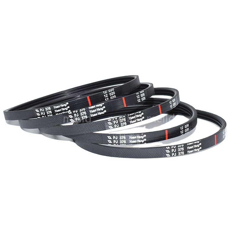 pj376 multi-ribbed belt PJ elastic multi-ribbed belt suitable for logistics conveyor roller drive belt