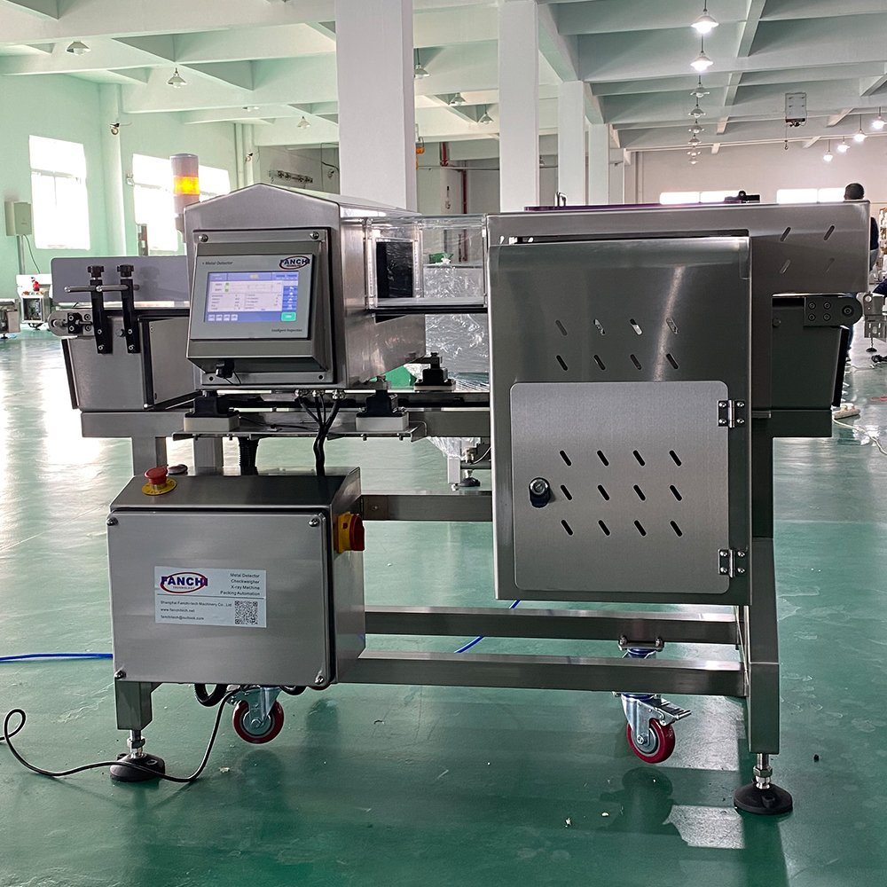 IP66 Modular chain Conveyor Belt Metal Detector for Food washdown metal detector manufacturer