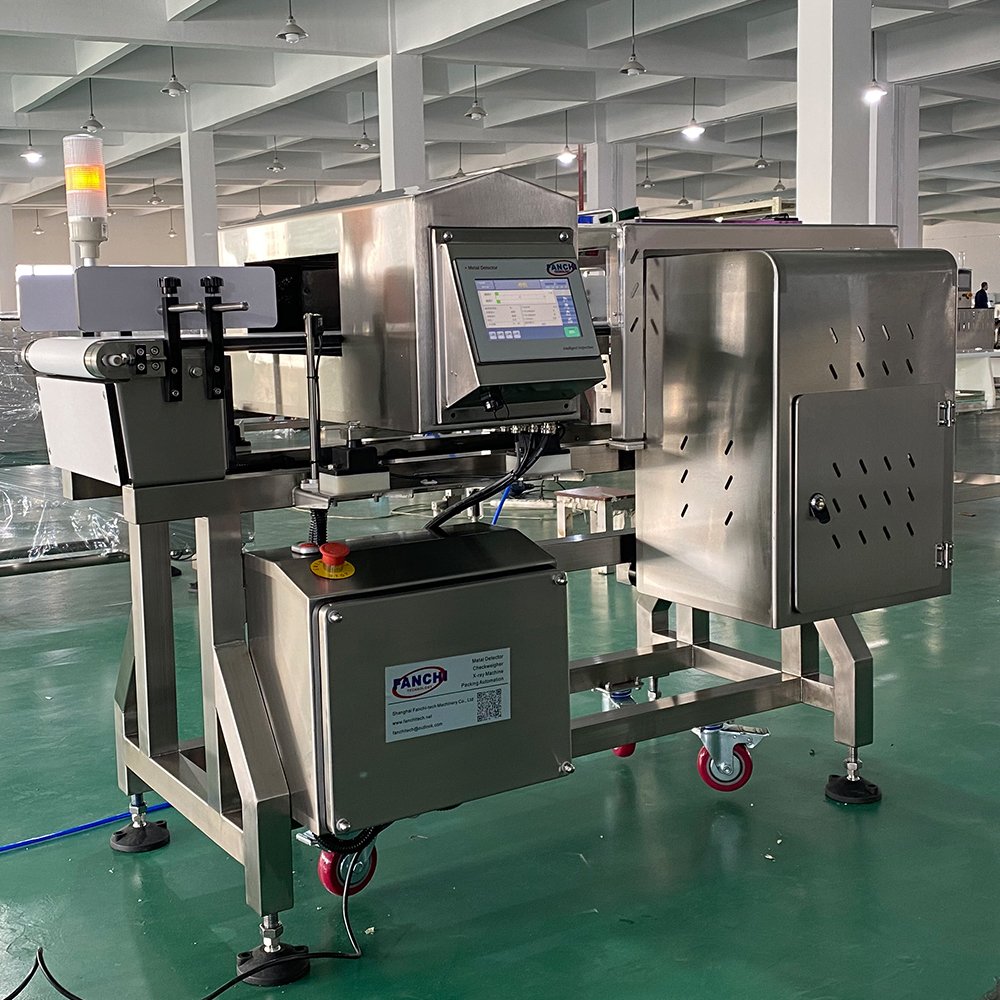 IP66 Modular chain Conveyor Belt Metal Detector for Food washdown metal detector manufacturer