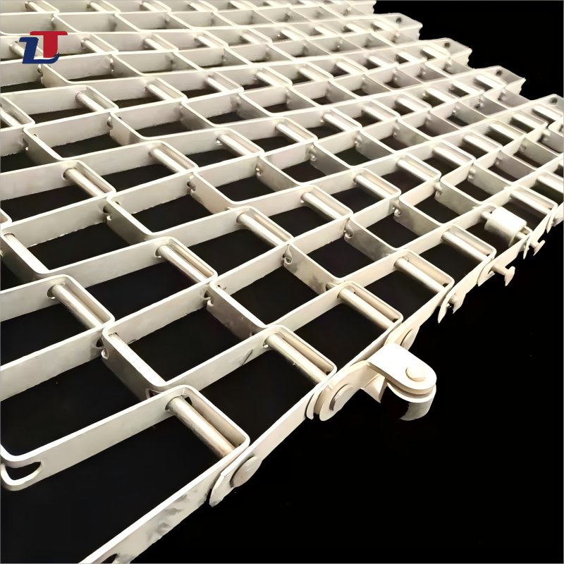 Stainless Steel Honeycomb Wire Mesh Conveyor Belts For Washing Frying And Cooling Conveyor Line