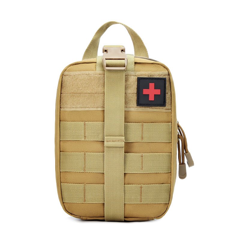 JSH Wholesale Tactical First-Aid Kit Pouch Bag Mini-Tools Storage Bag Small Bag with Belt for Family Use emergency