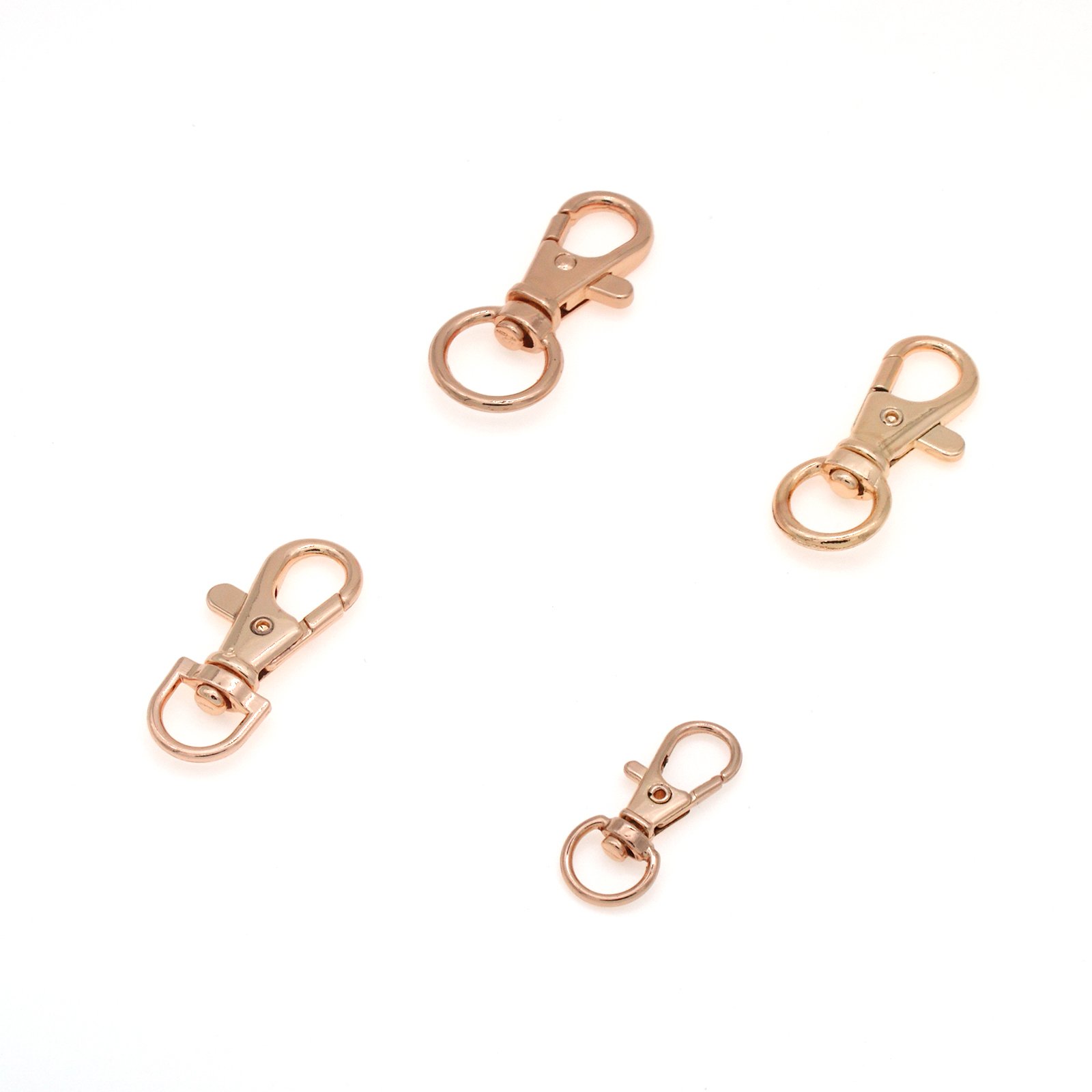 Strong pet chain dog buckle metal fashionable and durable golden button car key ring accessory key lobster clasp