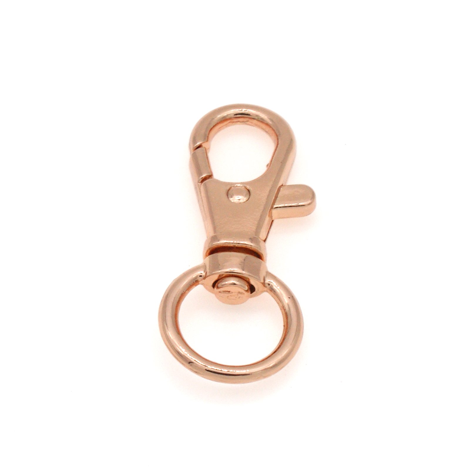 Strong pet chain dog buckle metal fashionable and durable golden button car key ring accessory key lobster clasp