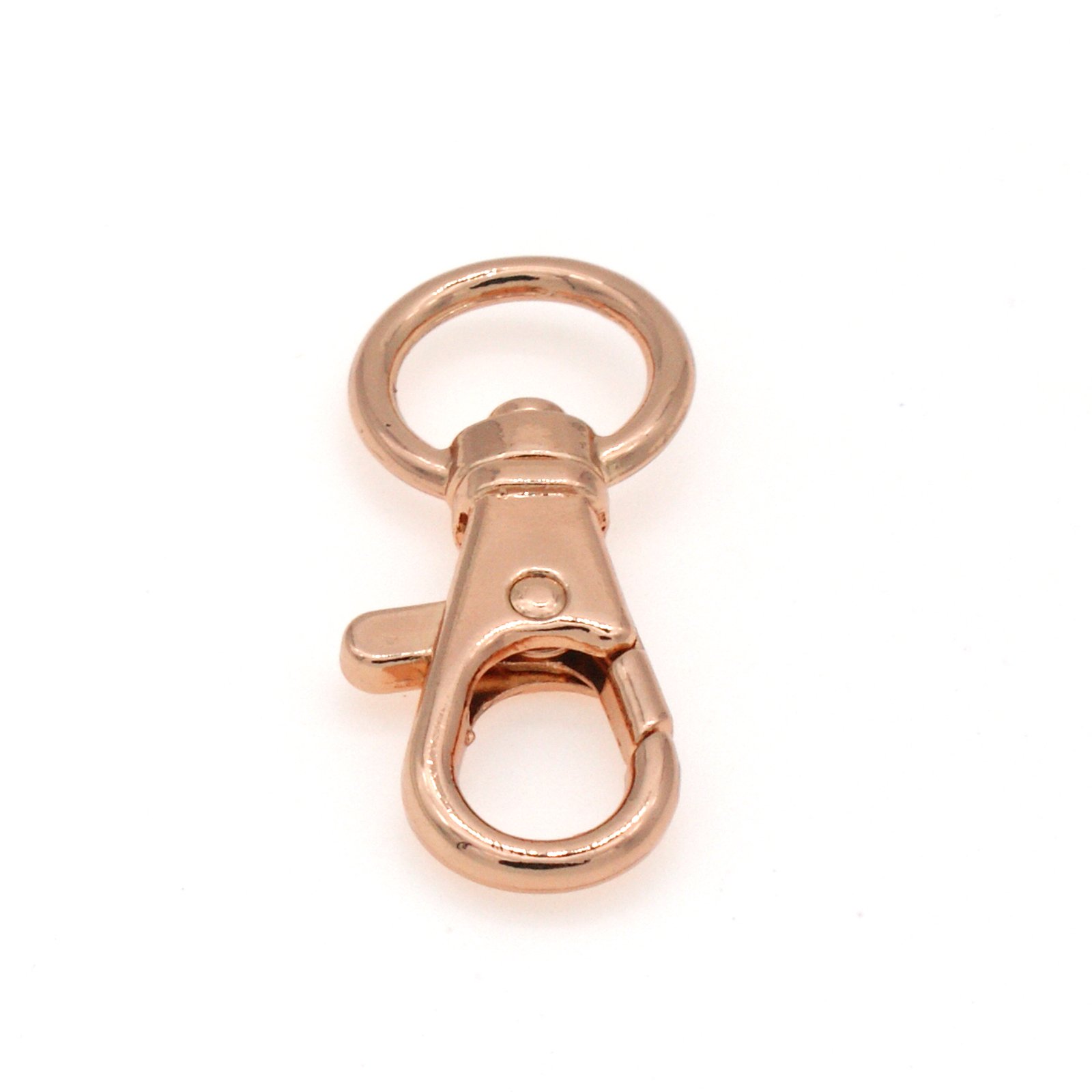 Strong pet chain dog buckle metal fashionable and durable golden button car key ring accessory key lobster clasp