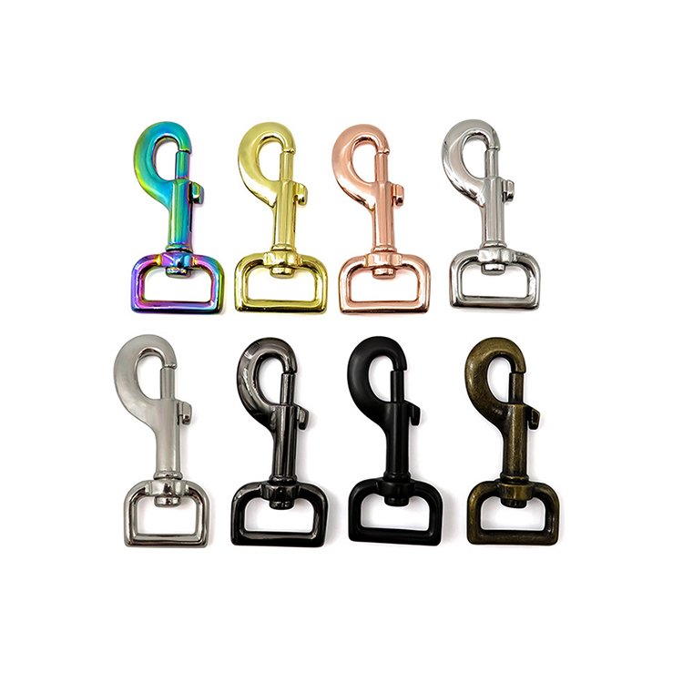 25mm Strong Metal Buckle Swivel Clasp Clip Key Chain Snap Hook For Dog Leash