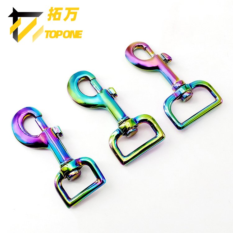 25mm Strong Metal Buckle Swivel Clasp Clip Key Chain Snap Hook For Dog Leash