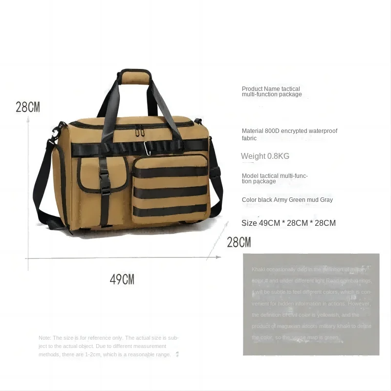 Unisex Outdoor Tactical Multifunction Backpack/handbag Camouflage Lining for Travel Pattern Waterproof Polyester PVC Oxford Open